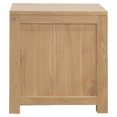 La Verde Saul Cedar Wood Bedside Table