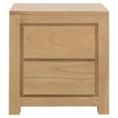 La Verde Saul Cedar Wood Bedside Table