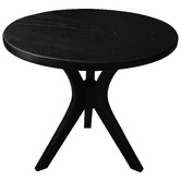 La Verde 2 Piece William Cedar Wood Side Table