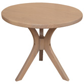 La Verde 2 Piece William Cedar Wood Side Table