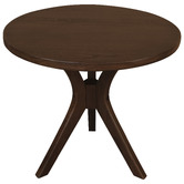 La Verde 2 Piece William Cedar Wood Side Table