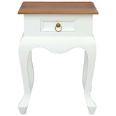 La Verde Farmhouse 1 Drawer Lamp Table