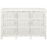 La Verde 9 Drawer Rattan Cabinet