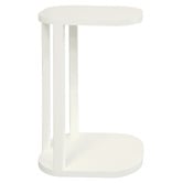 La Verde Olivia Mindi Wood Side Table