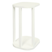 La Verde Olivia Mindi Wood Side Table