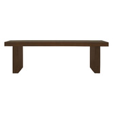 La Verde Petra Mindi Wood Ottoman Bench