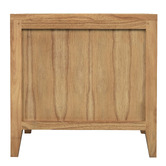 La Verde Avila Mindi Wood Bedside Table