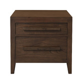 La Verde Avila Mindi Wood Bedside Table