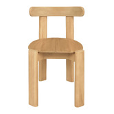 La Verde Lindsey Mahogany Wood Dining Chair