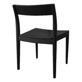 La Verde Fuller Mahogany Wood Dining Chair