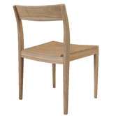 La Verde Fuller Mahogany Wood Dining Chair