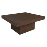 La Verde Derek Mindi Wood Coffee Table