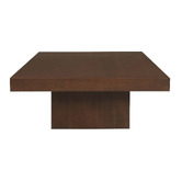 La Verde Derek Mindi Wood Coffee Table