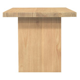 La Verde Avery Mindi Wood Side Table