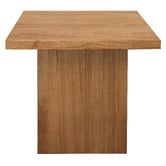 La Verde Avery Mindi Wood Side Table