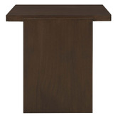 La Verde Derek Mindi Wood Side Table