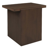 La Verde Derek Mindi Wood Side Table
