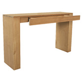 La Verde Derek Mindi Wood Console Table