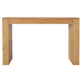 La Verde Derek Mindi Wood Console Table