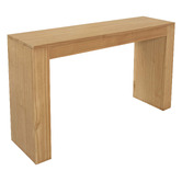 La Verde Derek Mindi Wood Console Table