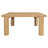 La Verde Mauro Mahogany Wood Coffee Table