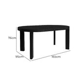 La Verde Kennith Mindi Wood Dining Table