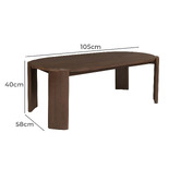 La Verde Vicky Mindi Wood Coffee Table