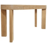 La Verde Petra 2 Drawer Mindi Wood Writing Desk