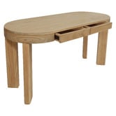 La Verde Petra 2 Drawer Mindi Wood Writing Desk