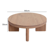 La Verde Caius Mindi Wood Coffee Table