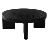 La Verde Caius Round Mindi Wood Coffee Table