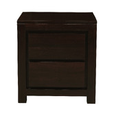 La Verde Amsterdam 2 Drawer Bedside Table