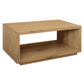 La Verde Eplith Cedar Wood Coffee Table