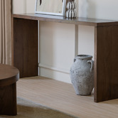 La Verde Caius Mindi Wood Side Table