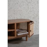 La Verde 150cm Seren Mindi Wood &amp; Rattan TV Unit