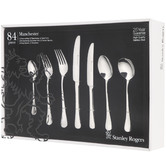 Stanley Rogers 84 Piece Manchester Cutlery Set