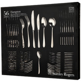 Stanley Rogers 56 Piece Hampton Stainless Steel Cutlery Set