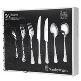 Stanley Rogers 56 Piece Bolero Stainless Steel Cutlery Set
