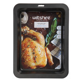 Wiltshire Black 42.2cm Carbon Steel Roast Pan