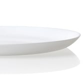 Wiltshire 12 Piece White Coupe Tempered Glass Dinner Set