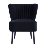 Brooklyn and Bella Black Slipper Chair