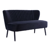 Brooklyn and Bella Black 2 Seater Sofa