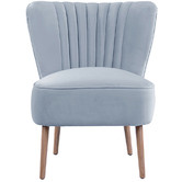 Brooklyn and Bella Coco Velvet Slipper Chair