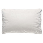 Brooklyn and Bella Hermann Piped Rectangular Velvet Cushion