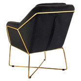Brooklyn and Bella Dover Velvet Armchair