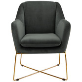Brooklyn and Bella Dover Velvet Armchair
