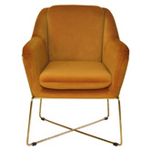 Brooklyn and Bella Dover Velvet Armchair