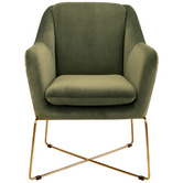 Brooklyn and Bella Dover Velvet Armchair
