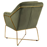 Brooklyn and Bella Dover Velvet Armchair