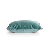 Brooklyn and Bella Hermann Piped Rectangular Velvet Cushion | Temple ...